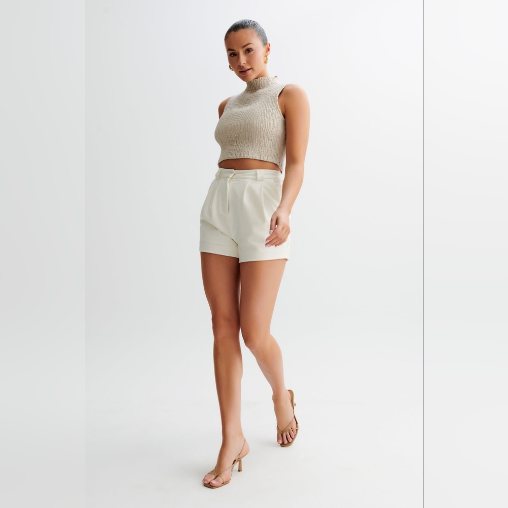 SigourneySuiting Shorts - Ivory - Picture 9 of 16